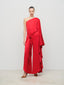 Asymmetric Belted Jumpsuit