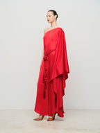 Asymmetric Belted Jumpsuit