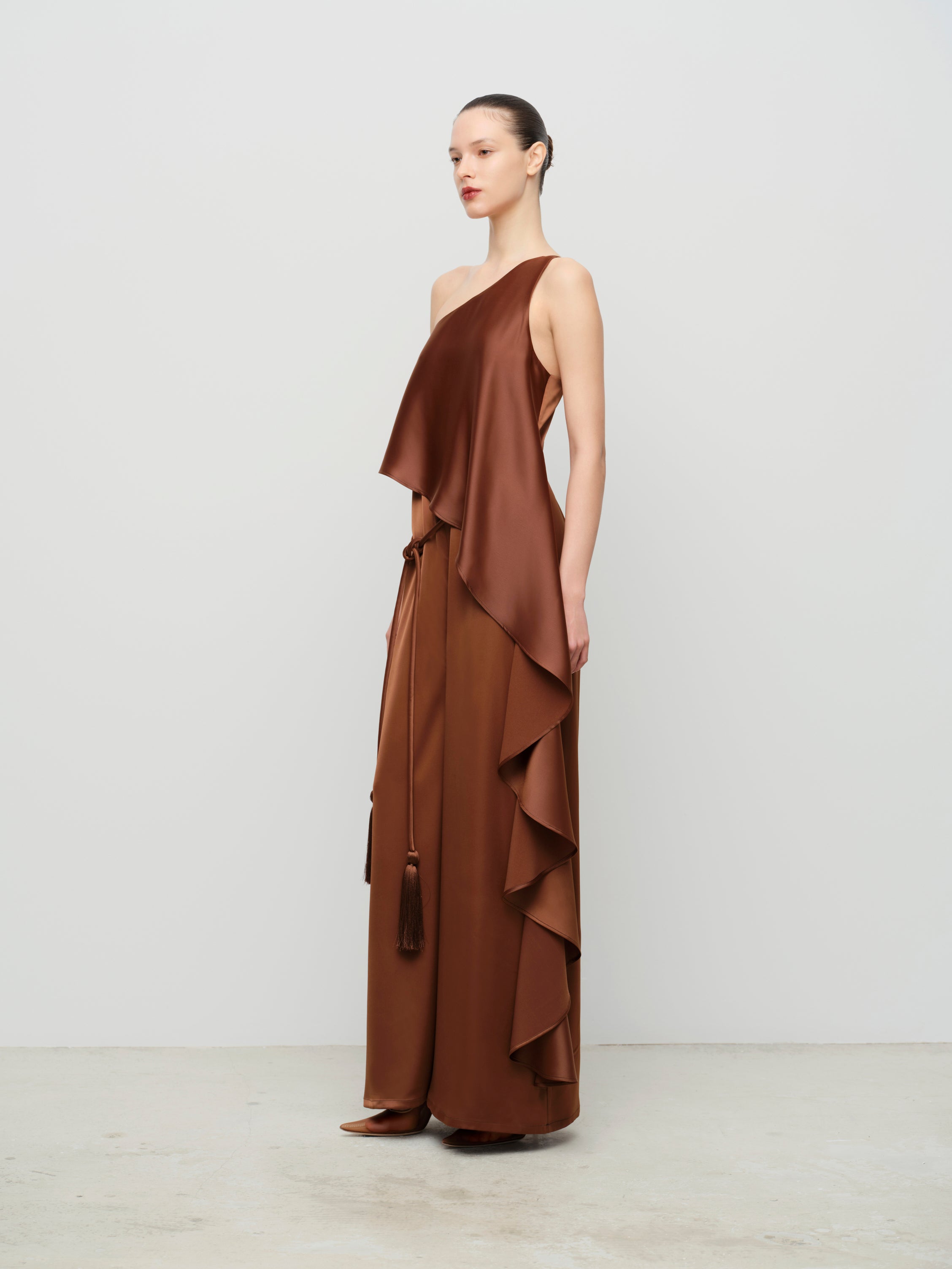 Jumpsuit with tassel detail